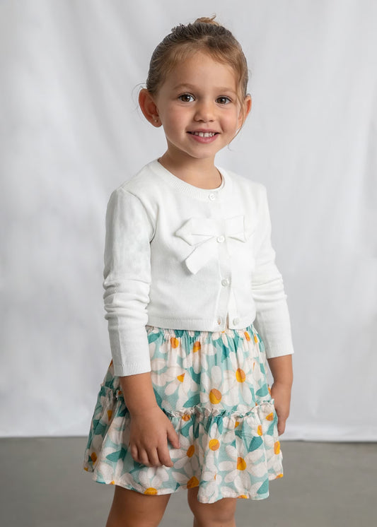 Mayoral Girl Knit Crop Cardigan