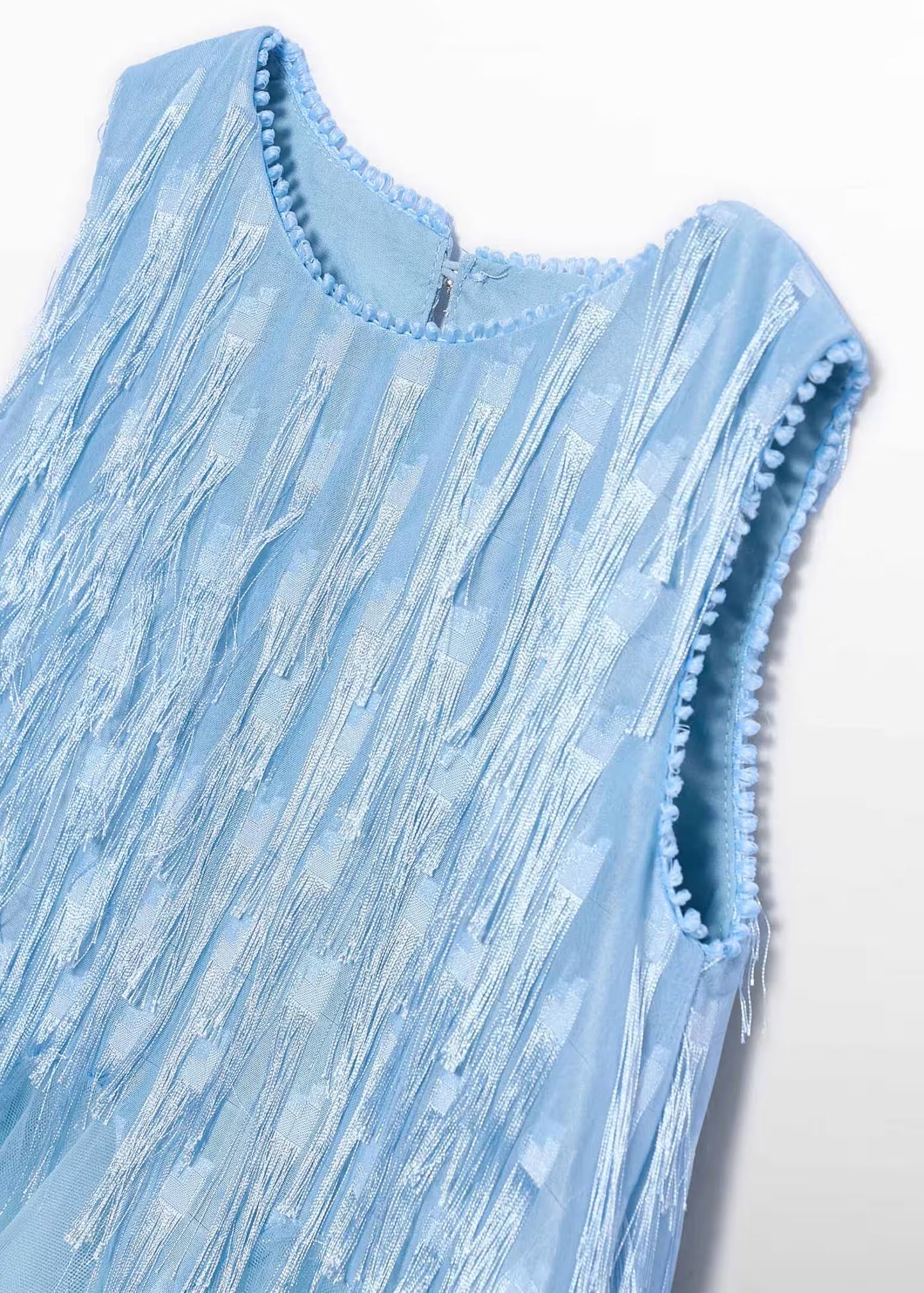 Abel & Lula Girl Fringed Dress