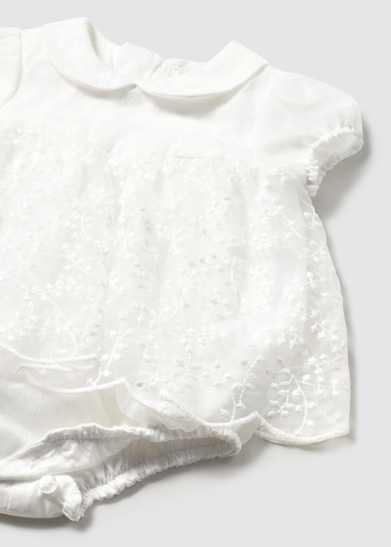 Mayoral Newborn Romper Special Occasions