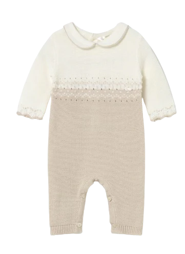 Mayoral Newborn Girl Knit One Piece