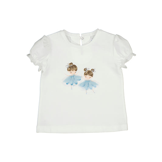 Mayoral 2pc Top/Pleated Skirt Set