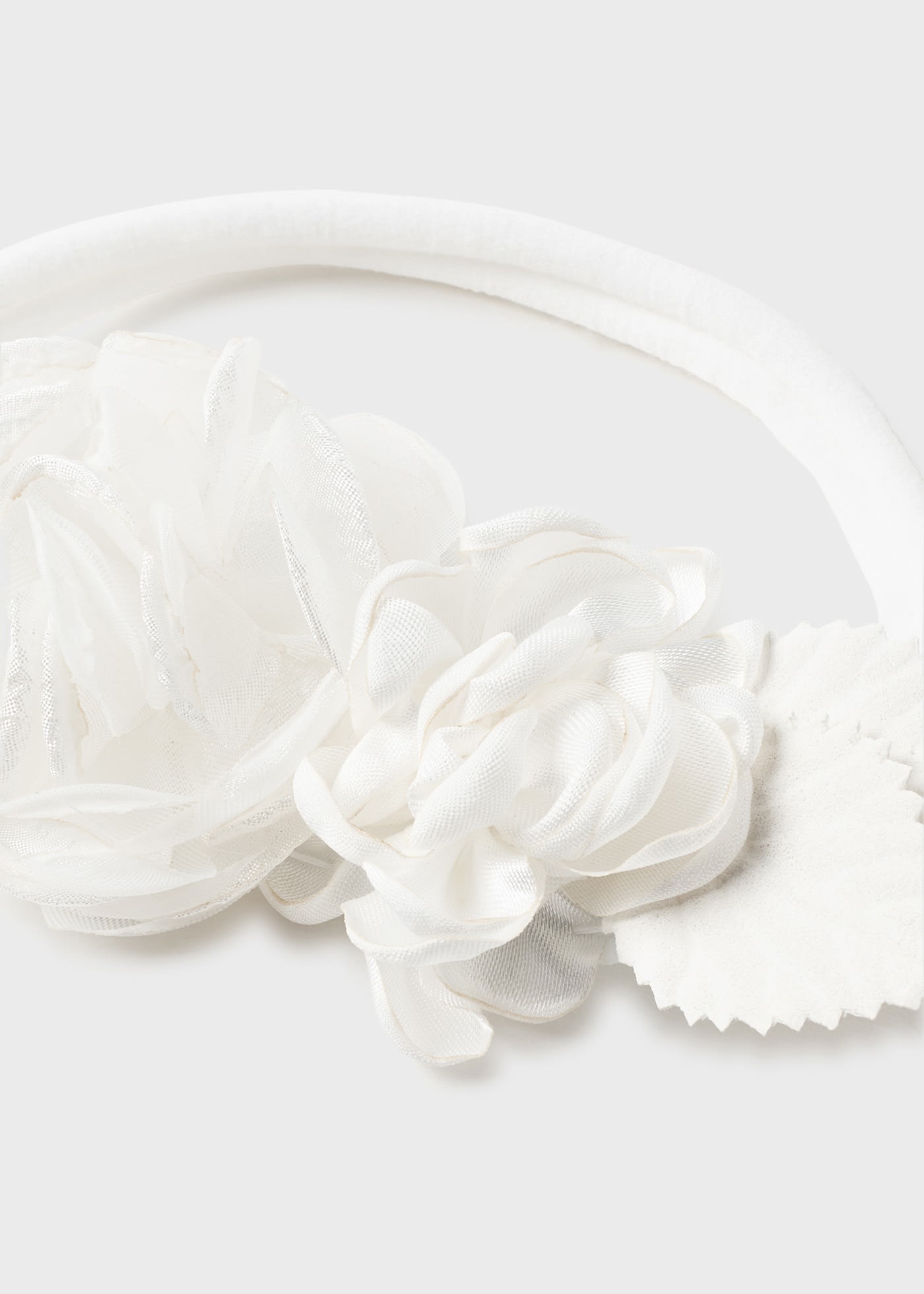 Mayoral Elasticated hairband with floral applique