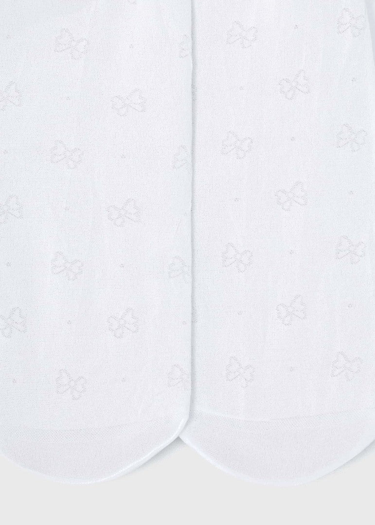 Mayoral Sheer Tights with Bow
