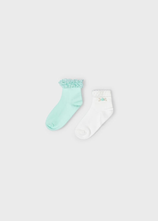 Mayoral 2 pack organic cotton socks