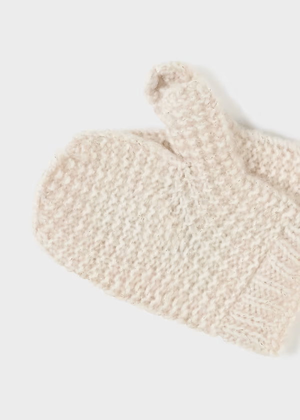 Mayoral Pompon Hat,Scarf,Mitten Set