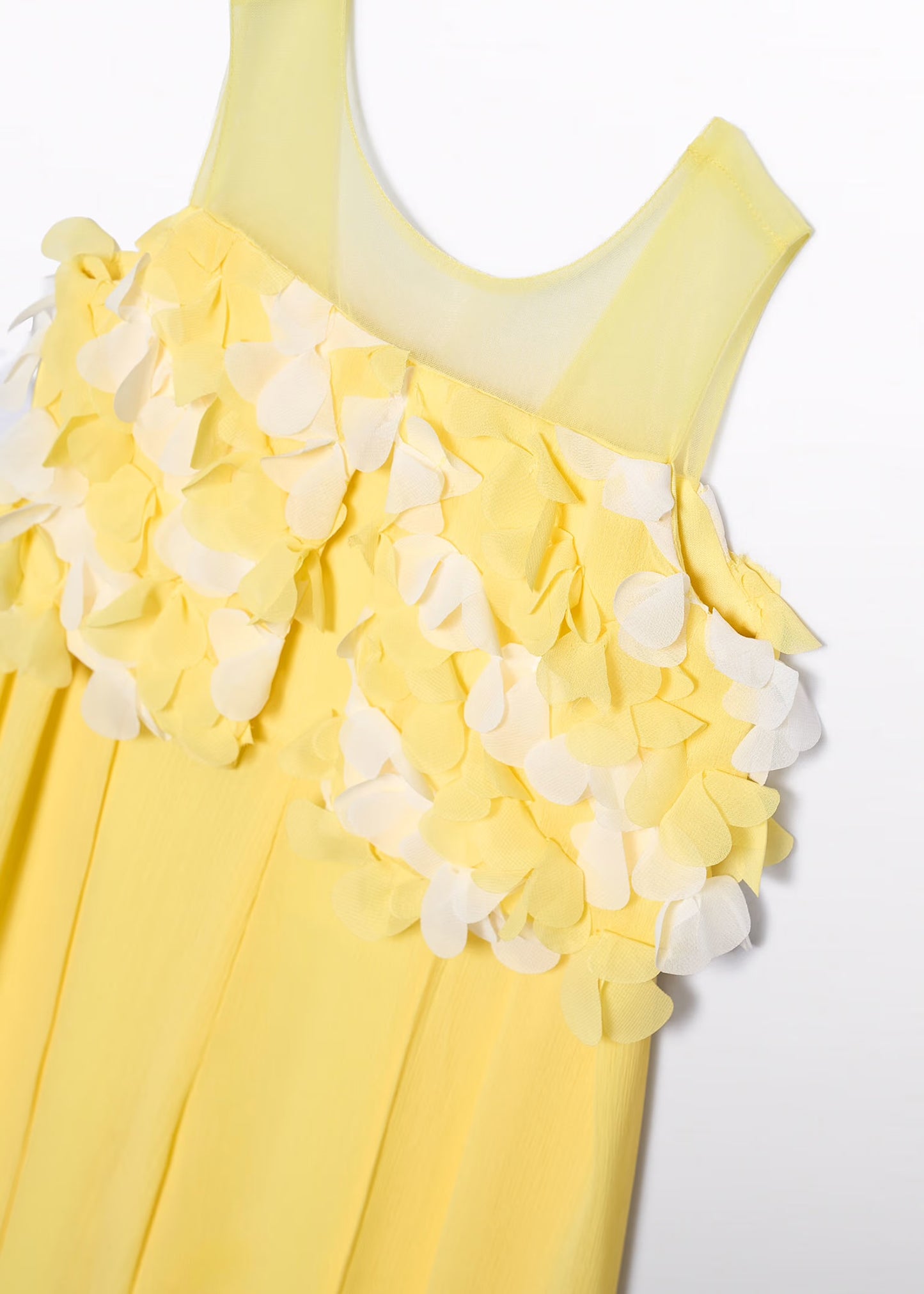 Abel & Lula Girl 3D Floral Chiffon Jumpsuit