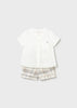 Mayoral Newborn Boy Shorts and Shirt Set