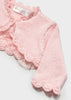 Mayoral Newborn Girl Crop Knit Cardigan