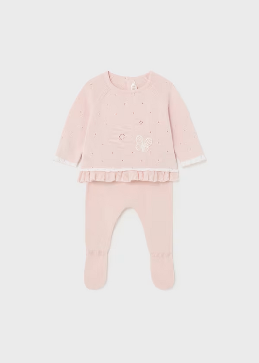 Mayoral Newborn 2 Piece Tricot Set Better Cotton