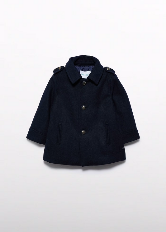 Abel & Lula Boys Wool Coat