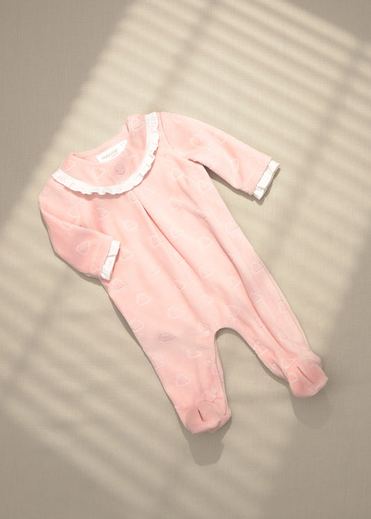 Mayoral Velour Onesie