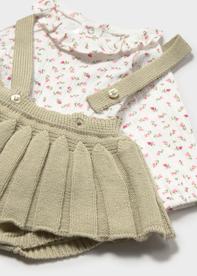 Mayoral Baby Girl 3pc Knit Set