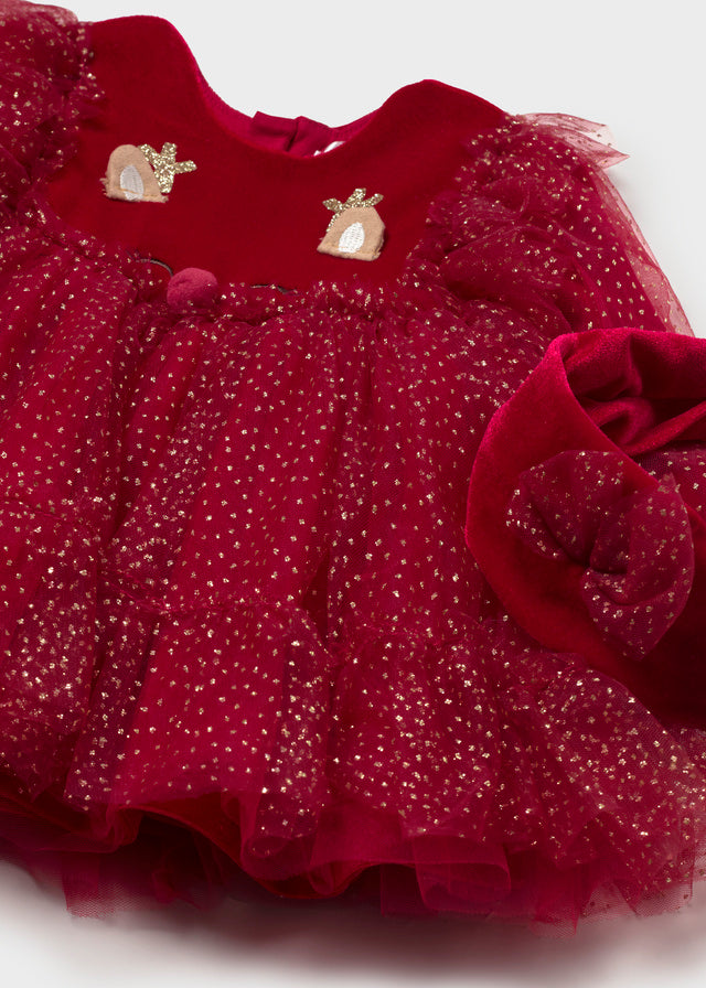 Infant Baby Girl Reindeer Tutu Dress