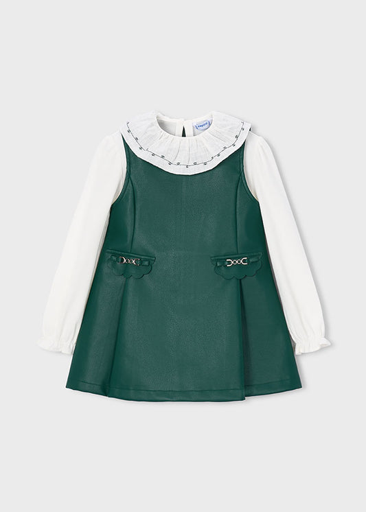 Mayoral Girl Pinafore Dress