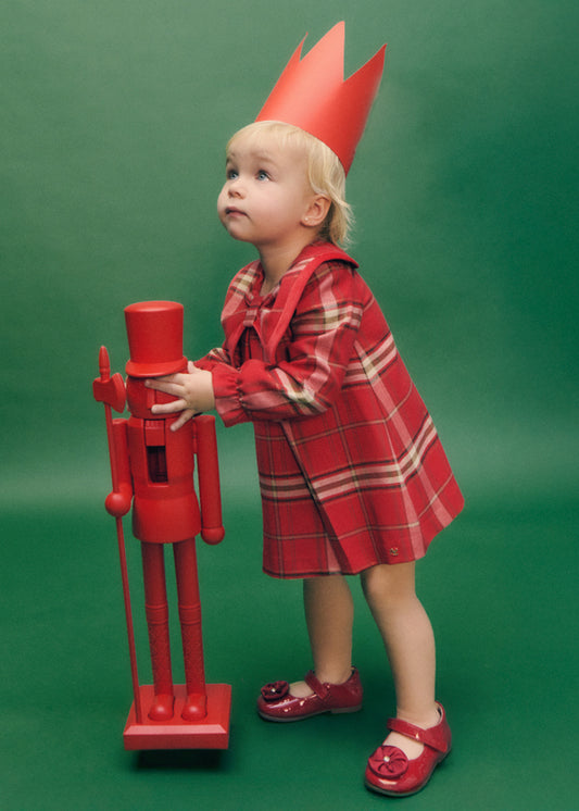 Abel & Lula Plaid Dress