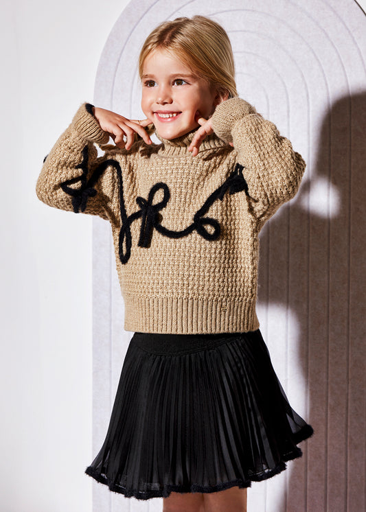 Abel & Lula Girl Sweater & Skirt Set