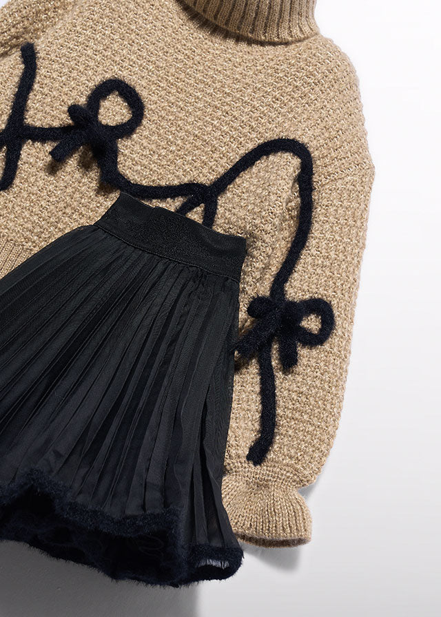 Abel & Lula Girl Sweater & Skirt Set