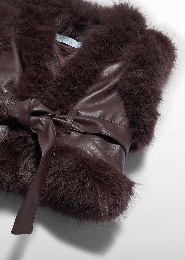Abel & Lula Faux Fur Vest