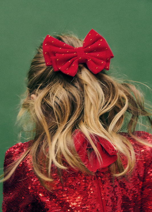 Abel & Lula Velvet Hair Bow