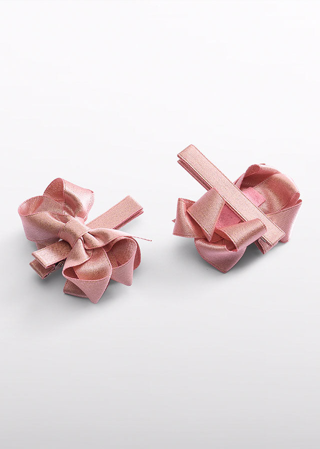 Abel & Lula 2pc Hair Bow Clip Set