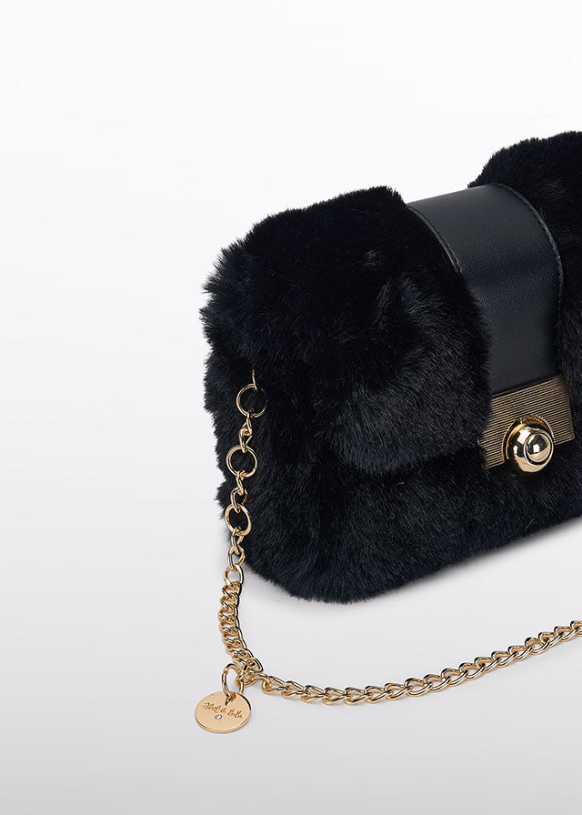 Abel & Lula Faux Fur Purse
