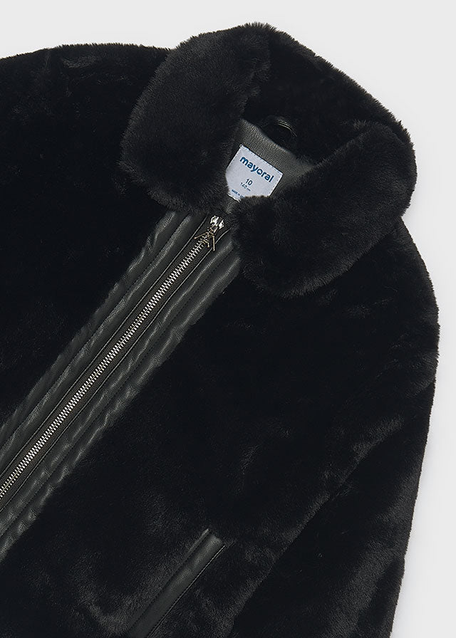 Mayoral Faux Fur Coat