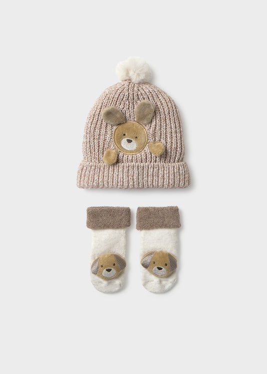 Mayoral Infant Hat & Socks Set