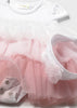 Mayoral Newborn Girl Tulle Dress and Headband Set
