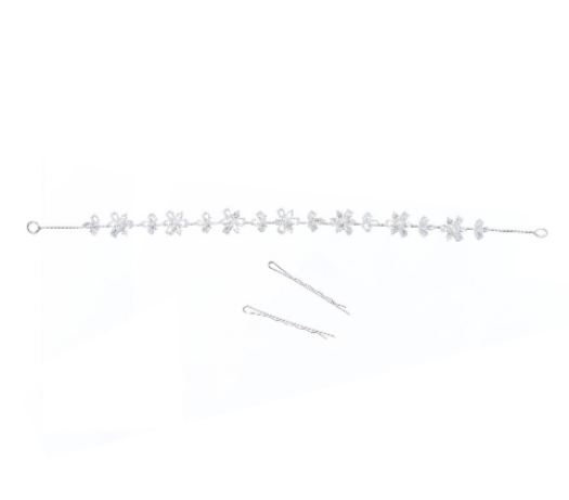 Rhinestone Floral Headband