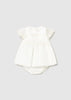 Mayoral Newborn Girl Dress with Bloomers