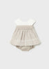 Mayoral Newborn Girl Dress with Bloomers