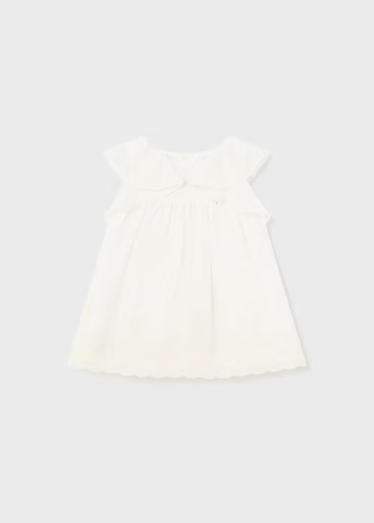 Mayoral Embroidered Bambula Dress