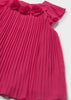 Mayoral Baby Pleated Dress with Flowers