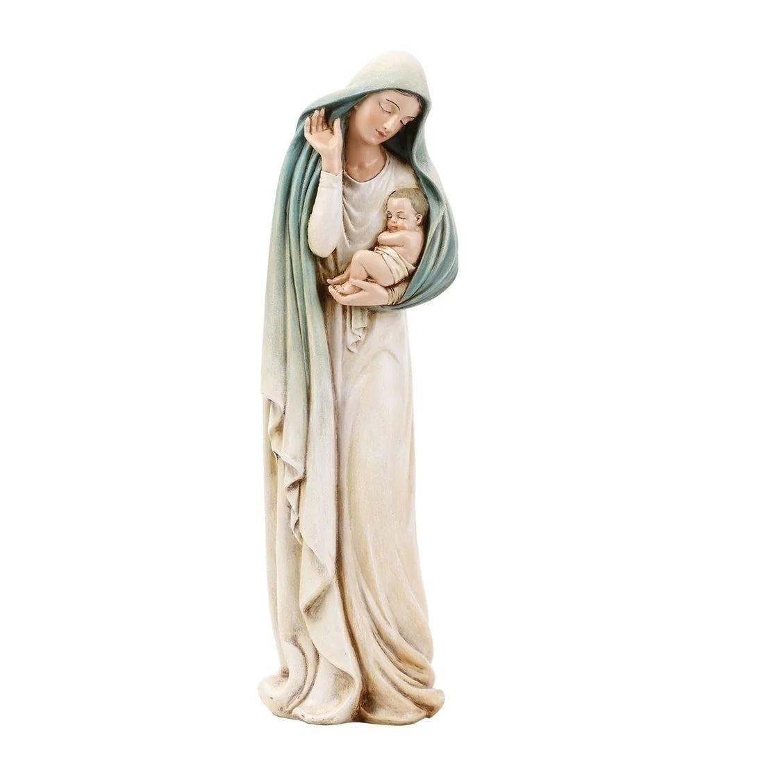12" Madonna & Child Figure