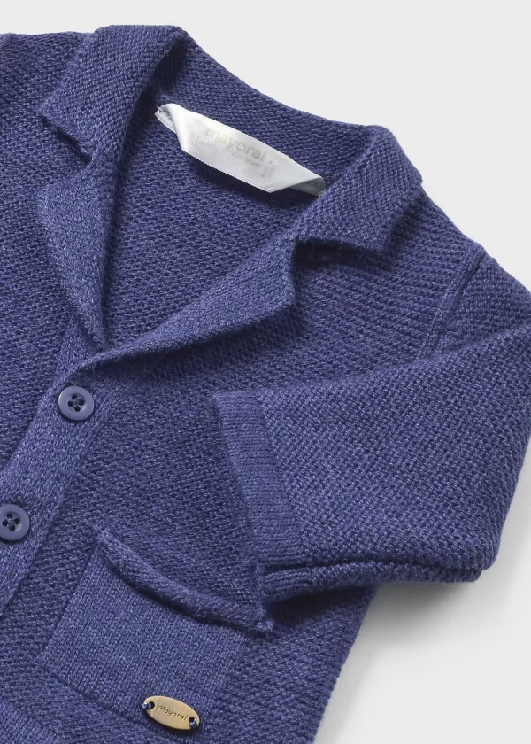 Mayoral 4pc Sweater,Shirt,Pants,Bow Tie Set