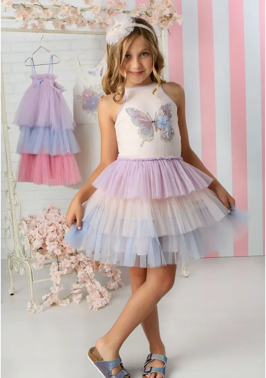 Butterfly Tutu Dress