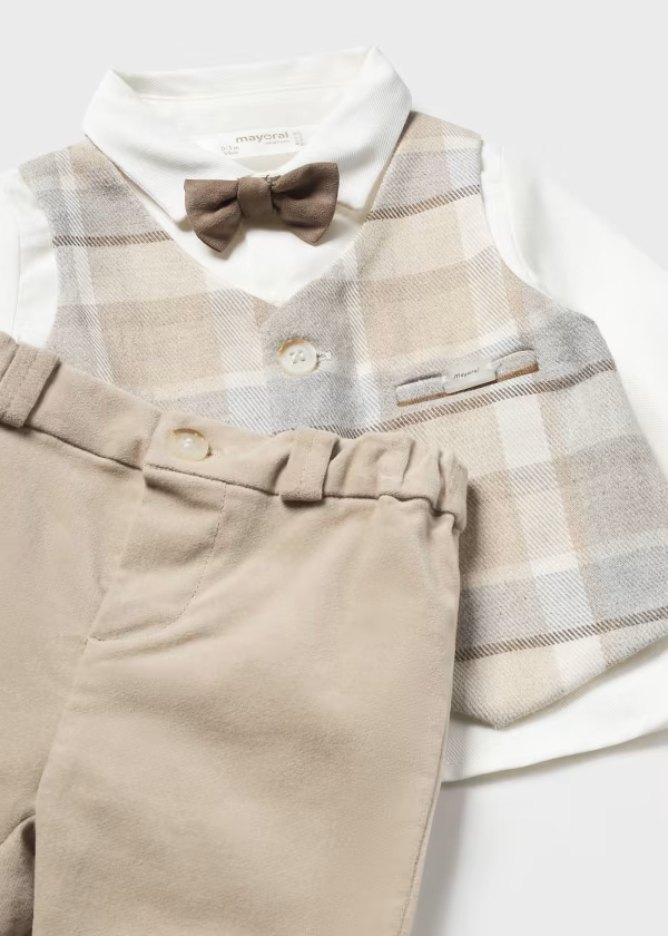 Mayoral 3pc Vest Set