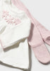 Mayoral Newborn Girl Pants and Sweater Set