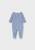 Mayoral Newborn Boy Velour One Piece