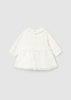 Mayoral Newborn Girl Tulle and Knit Dress