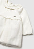 Mayoral Newborn Girl Tulle and Knit Dress