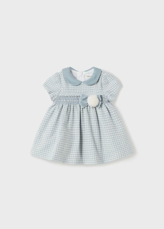 Mayoral Smocked Dress w/Collar