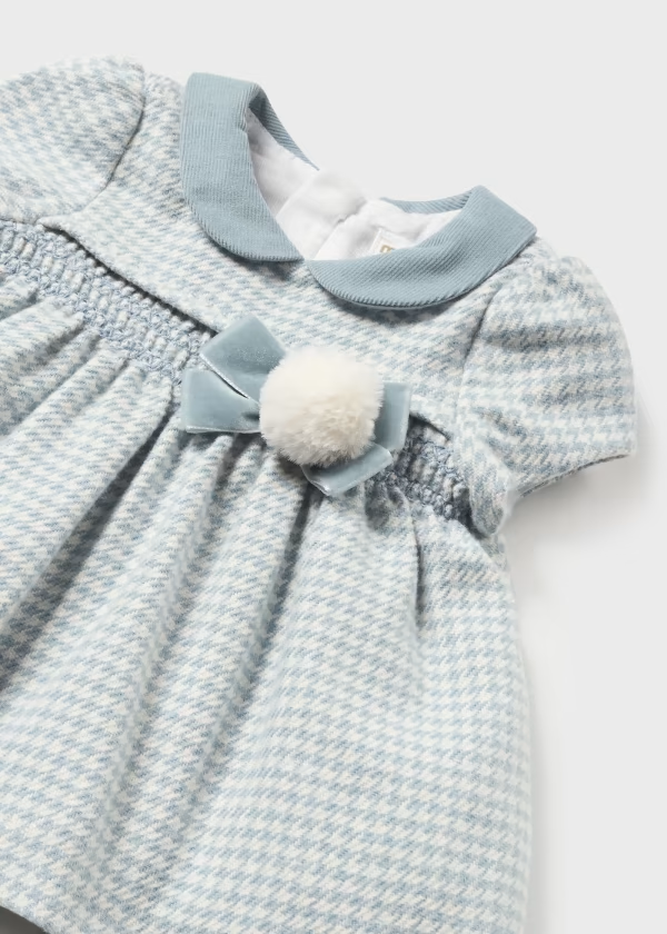 Mayoral Smocked Dress w/Collar