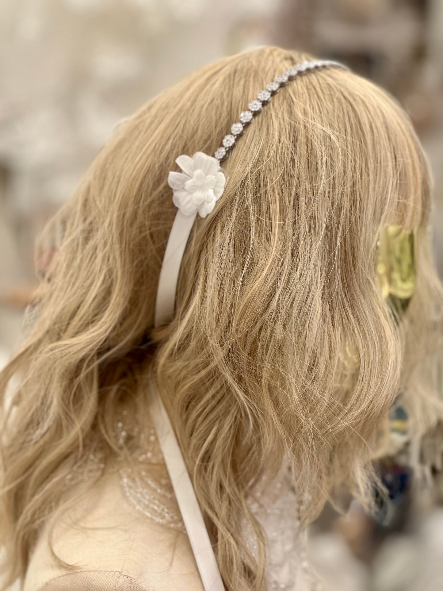 Floral Rhinestone Headband