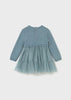 Mayoral Baby Knit and Tulle Dress