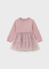 Mayoral Baby Knit and Tulle Dress