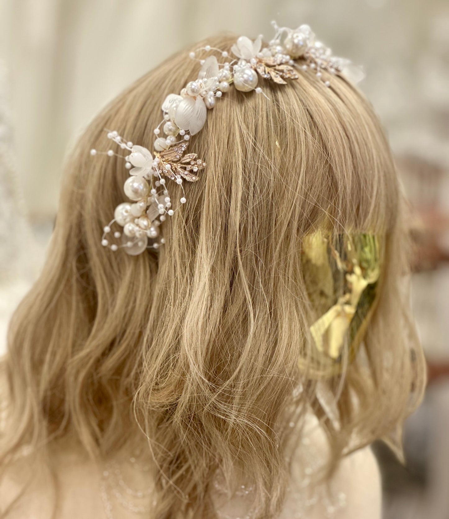 Pearl Beaded Headpiece