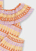 Mayoral Girl Shorts and Asymmetric Top Set