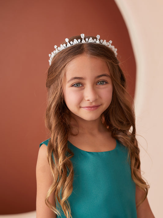 RHINESTONE TIARA CROWN