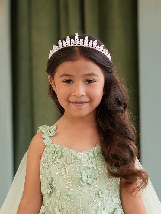 RHINESTONE TIARA CROWN